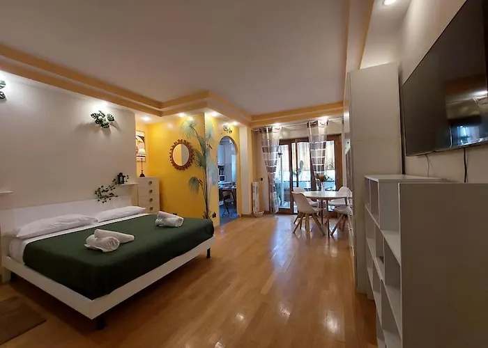 Eur Spinaceto Sensorial Loft Апартаменты Рим